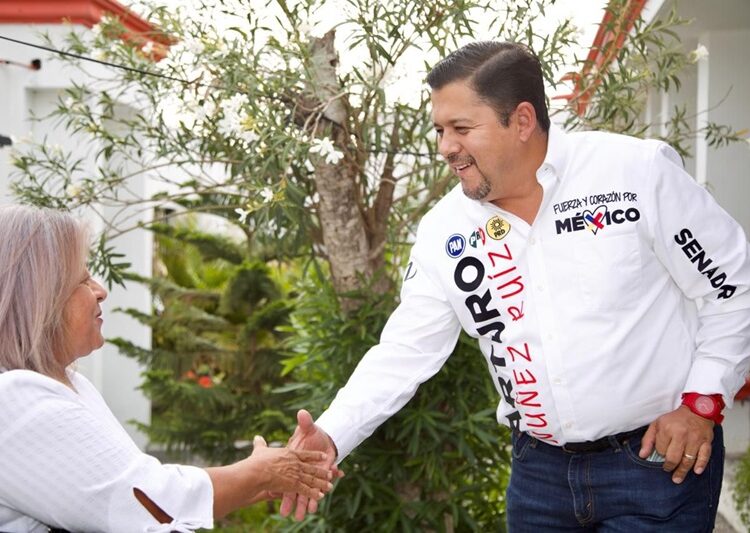 Sigue avanzando Arturo Núñez Ruiz al Senado, familias matamorenses lo respaldan