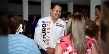 Sigue avanzando Arturo Núñez Ruiz al Senado, familias matamorenses lo respaldan