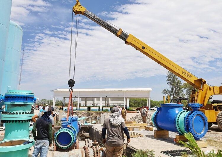 Sustituiran el fin de semana infraestructura en Acueducto Guadalupe Victoria
