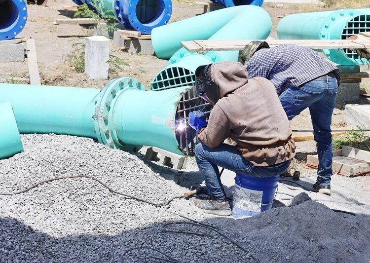 Sustituiran el fin de semana infraestructura en Acueducto Guadalupe Victoria