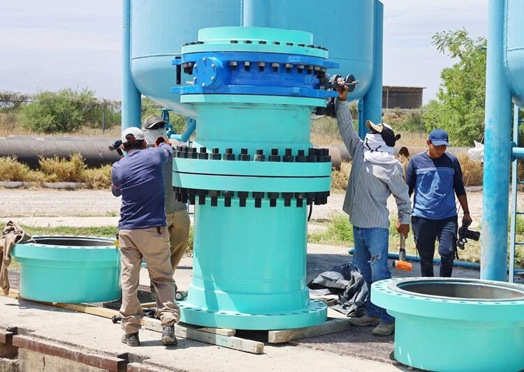 Sustituiran el fin de semana infraestructura en Acueducto Guadalupe Victoria