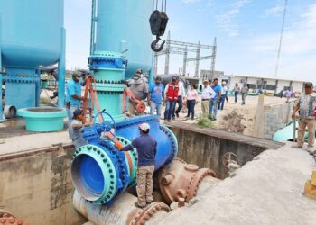 Sustituiran el fin de semana infraestructura en Acueducto Guadalupe Victoria