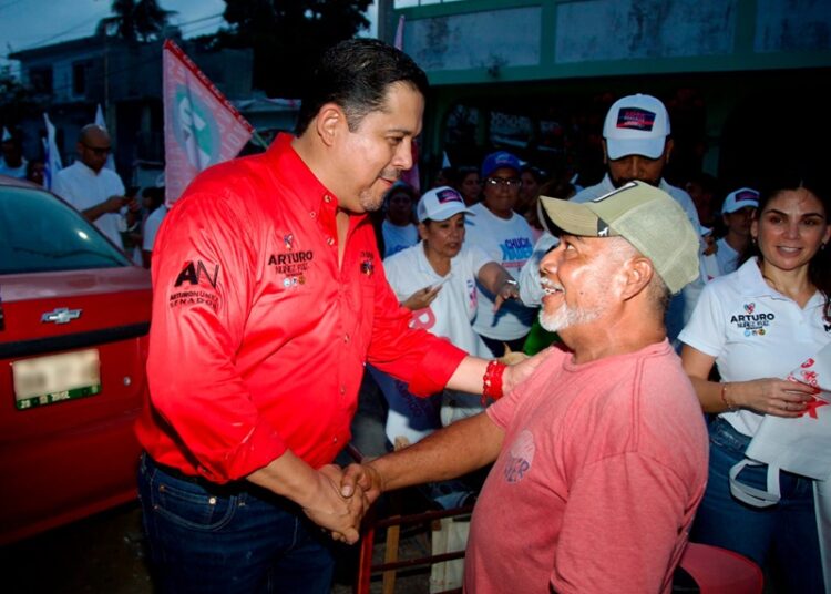 “Tampico seguirá brillando con los candidatos de Fuerza y Corazón por México”: Arturo Núñez