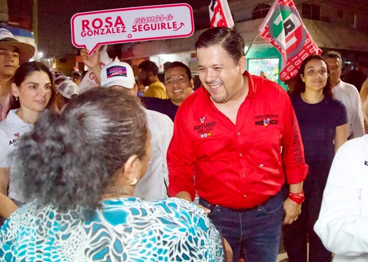 “Tampico seguirá brillando con los candidatos de Fuerza y Corazón por México”: Arturo Núñez