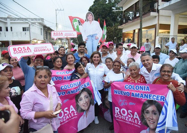 Total apoyo brindan vecinos de la Unidad Modelo a Rosa González y Chucho Nader