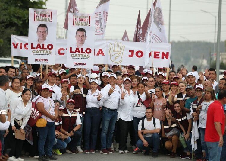 Va Lalo Gattás con paso firme a la reelección