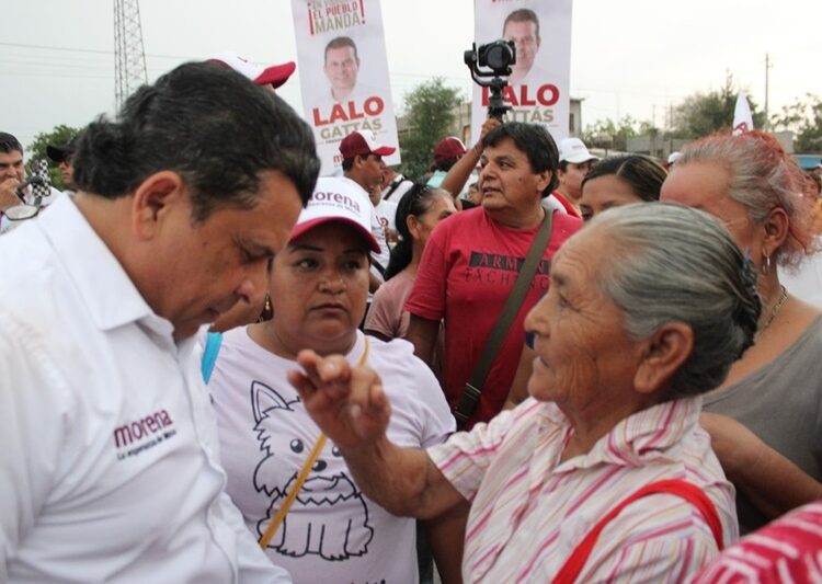 Va Lalo Gattás con paso firme a la reelección