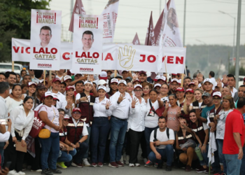 Va Lalo Gattás con paso firme a la reelección