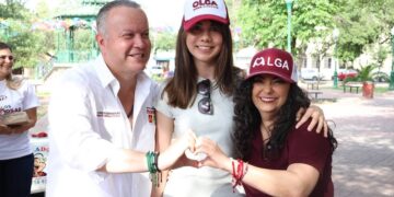 Respaldan neolaredenses a candidatos de la 4T