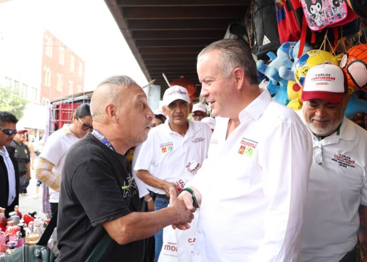 Respaldan neolaredenses a candidatos de la 4T