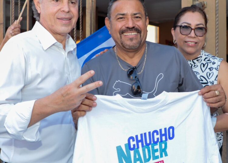 Chucho Nader recorre Miramapolis en Ciudad Madero