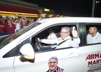Armando Martínez recibe impresionante respaldo al inicio de su campaña