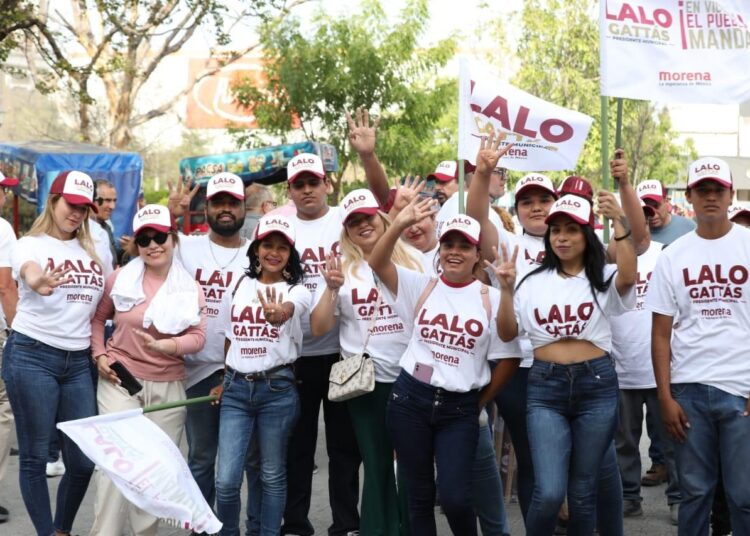 Impresionante arranque de campaña de Lalo Gattás