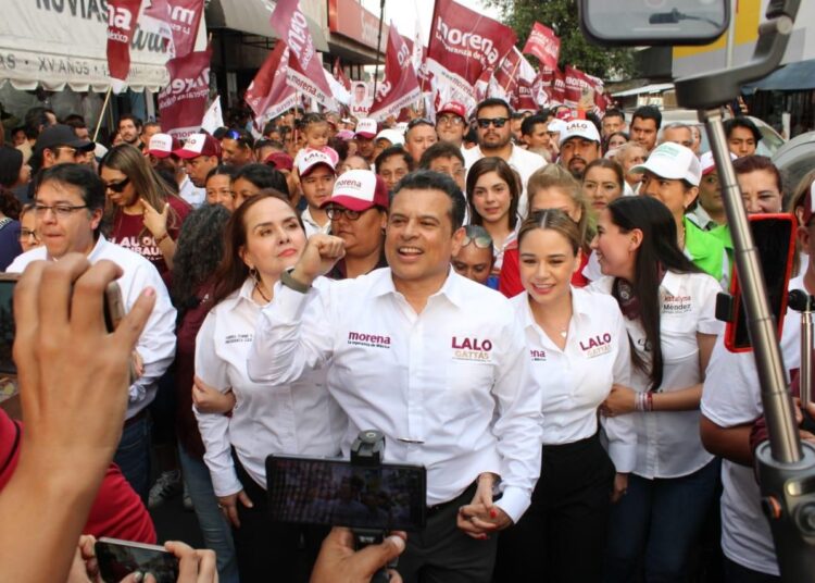 Impresionante arranque de campaña de Lalo Gattás