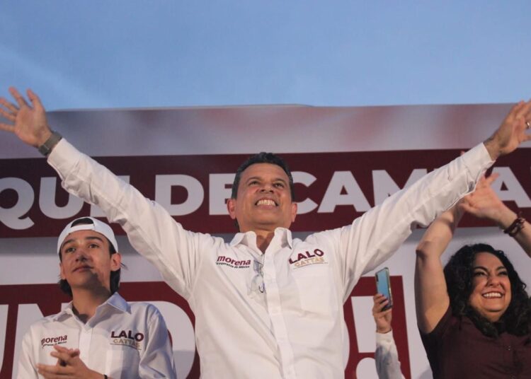 Impresionante arranque de campaña de Lalo Gattás