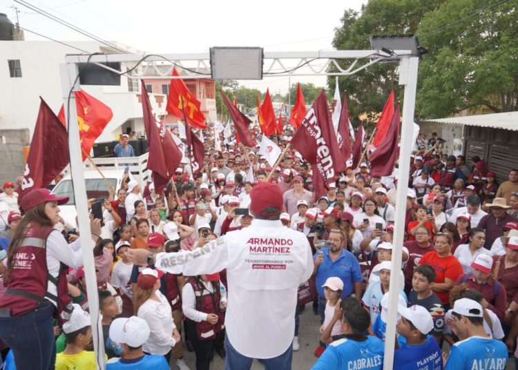 Familias de Santa Anita expresan su respaldo a Armando