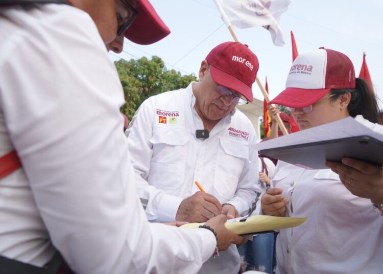 Familias de Santa Anita expresan su respaldo a Armando