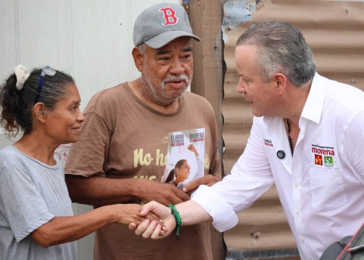 Va Carlos Canturosas por más beneficios para los trabajadores