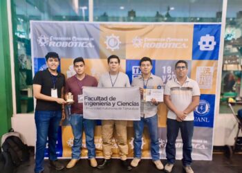 Alumnos de la UAT obtienen el 1er. lugar en Torneo de Robótica