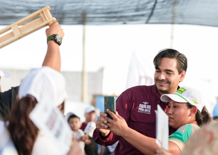 Rincón de Las Flores respalda a Carlos Peña Ortiz