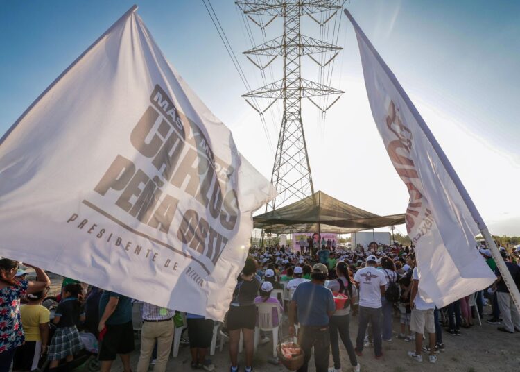 Rincón de Las Flores respalda a Carlos Peña Ortiz