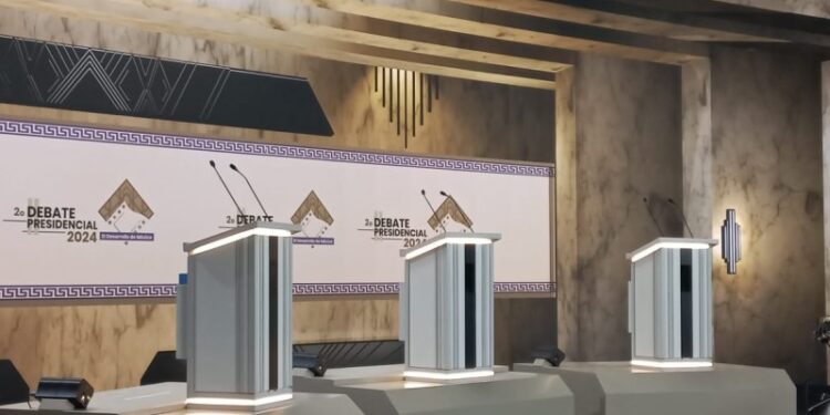 Esta noche será el Segundo Debate Presidencial
