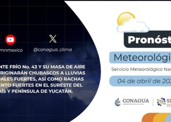 #PronósticodelTiempo para hoy Jueves 04 de abril de 2024