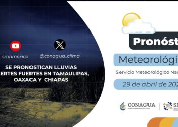 #PronósticodelTiempo para hoy Lunes 29 de abril de 2024