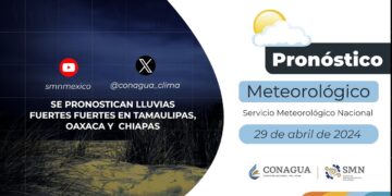 #PronósticodelTiempo para hoy Lunes 29 de abril de 2024