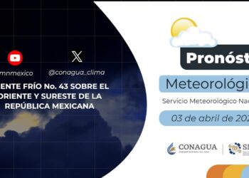 #PronósticodelTiempo para hoy Miércoles 03 de abril de 2024