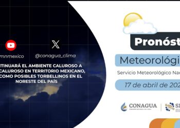 #PronósticodelTiempo para hoy Miércoles 17 de abril de 2024