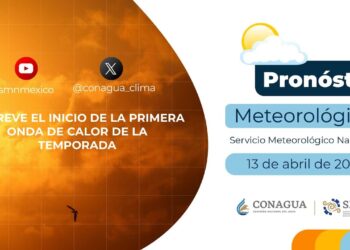 #PronósticodelTiempo para hoy Sábado 13 de abril de 2024