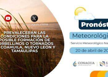 #PronósticodelTiempo para hoy Sábado 20 de abril de 2024