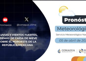 #PronósticodelTiempo para hoy Viernes 05 de abril de 2024