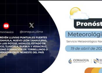 #PronósticodelTiempo para hoy Viernes 19 de abril de 2024
