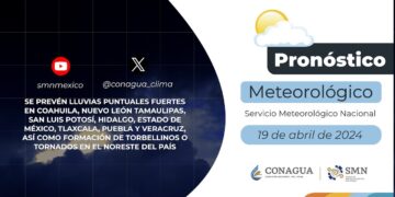 #PronósticodelTiempo para hoy Viernes 19 de abril de 2024