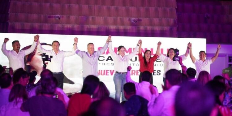De corazón, Nuevo Laredo es primero: Carmen Lilia