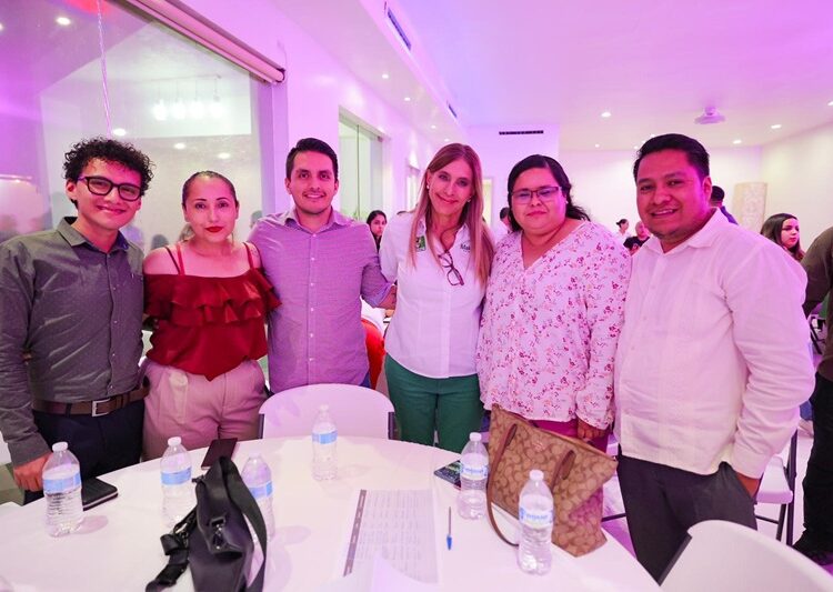 Agradecen emprendedores apoyo con Maki Ortiz y Carlos Peña