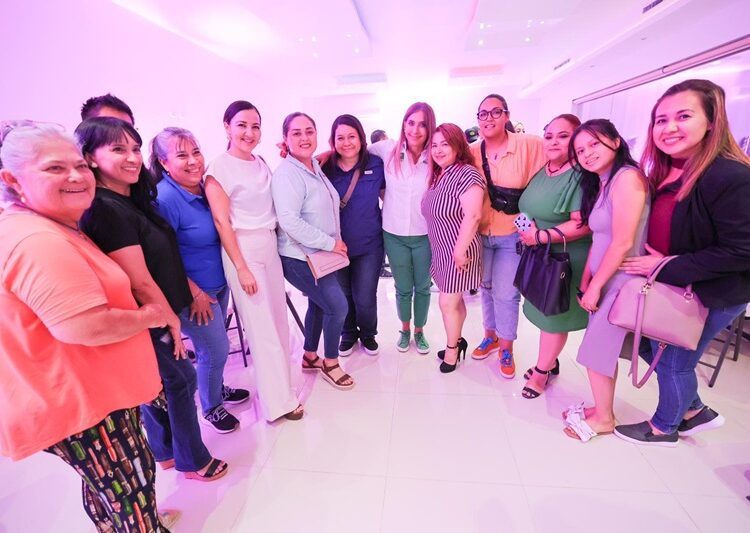 Agradecen emprendedores apoyo con Maki Ortiz y Carlos Peña