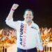 “Estamos a días de festejar el triunfo del País con Fuerza y Corazón por México”: Arturo