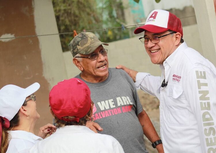 Avanza Armando Martínez Manríquez rumbo al triunfo en 5ª semana de campaña