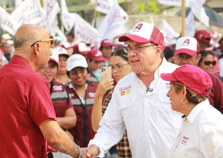 Avanza Armando Martínez Manríquez rumbo al triunfo en 5ª semana de campaña