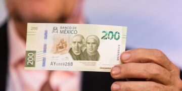 Así es el nuevo billete de 200 pesos que comenzó a circular en el país