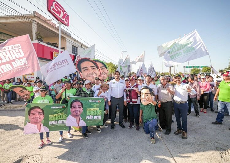 Carlos Peña Ortiz, el candidato que camina con Reynosa, promete futuro y progreso continuo