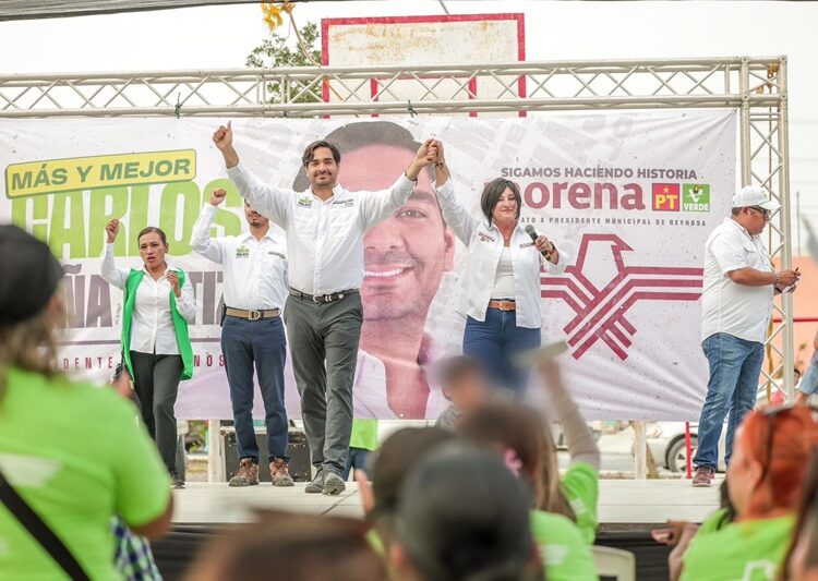 Carlos Peña Ortiz y Olga Juliana Elizondo, Unidos por el Progreso de Reynosa