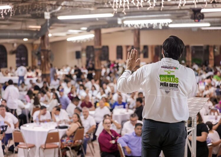 Carlos Peña y Maki Ortiz, unidos por la educación y el progreso en Reynosa