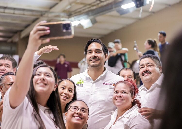 Carlos Peña y Maki Ortiz, unidos por la educación y el progreso en Reynosa