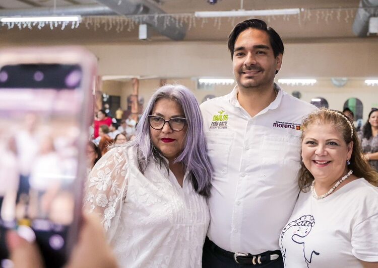Carlos Peña y Maki Ortiz, unidos por la educación y el progreso en Reynosa
