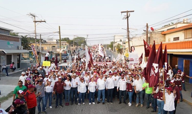 Cierra AMM su campaña rumbo a la reelección ante más de 12 mil personas en Zona Centro de Altamira