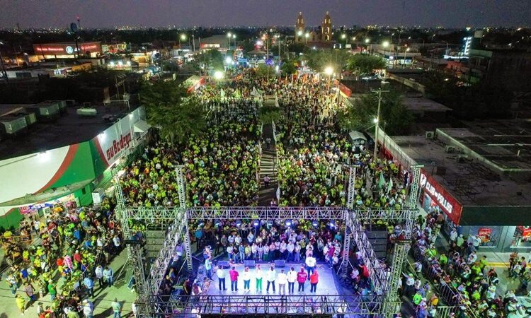 Con rumbo a la Victoria, Carlos Peña lidera histórico cierre de campaña en Reynosa